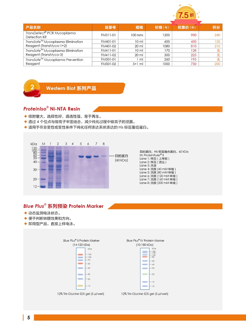 細(xì)胞生物學(xué)金牌產(chǎn)品7.5折大促，別錯過哦